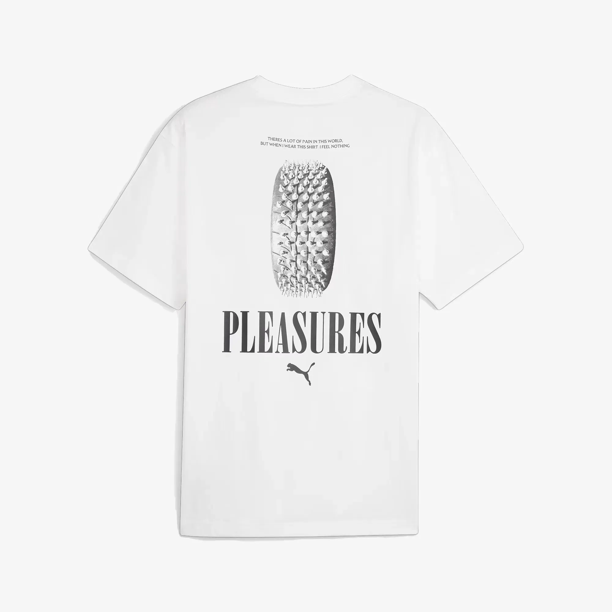 Puma x PLEASURES GRAPHIC T-Shirt { WHITE