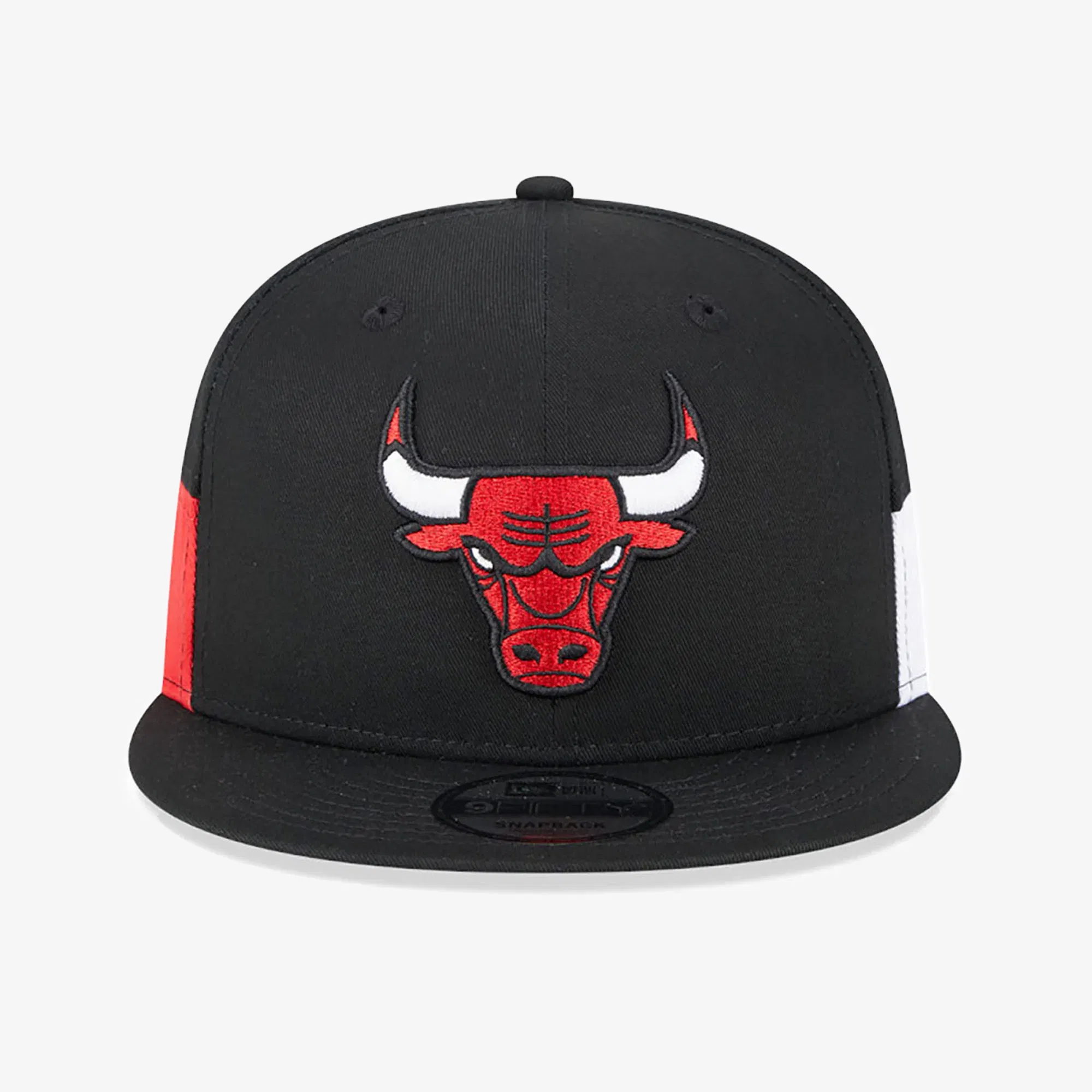 New Era CHICAGO BULLS MULTI PATCH BLACK 9FIFTY SNAPBACK CAP { BLACK