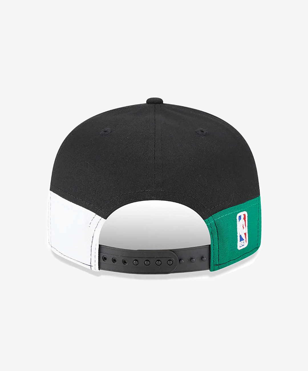 New Era BOSTON CELTICS MULTI PATCH BLACK 9FIFTY SNAPBACK CAP { BLACK