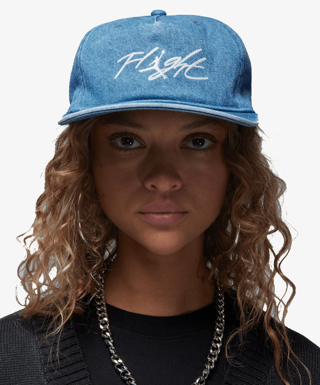 Jordan UNSTRUCTURED 5-PANEL HAT { BLUE GREY/WHITE