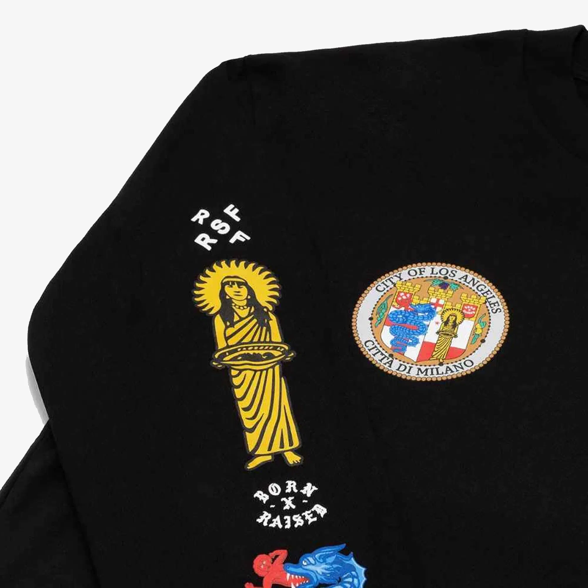 Retrosuperfuture BORN X RAISED LONGSLEEVE { BLACK
