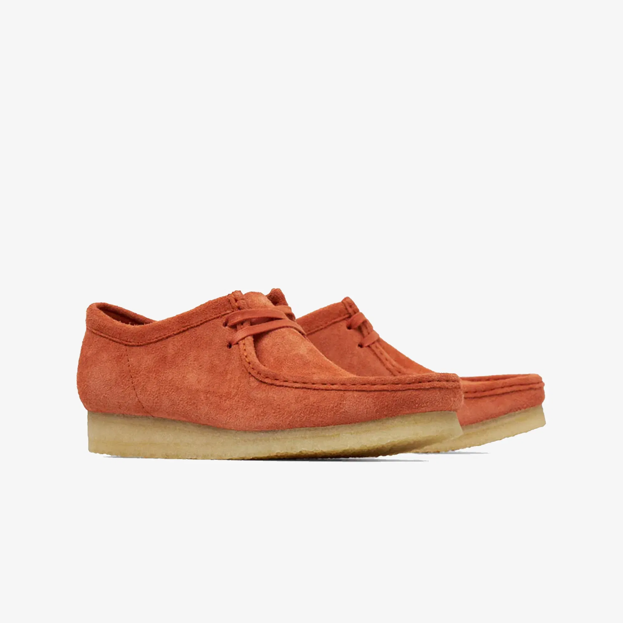 Clarks Originals WALLABEE LOW BURNT { ORANGE