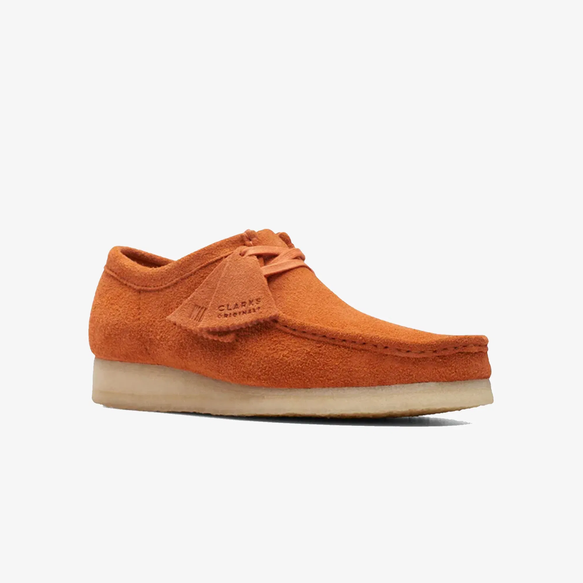 Clarks Originals WALLABEE LOW BURNT { ORANGE