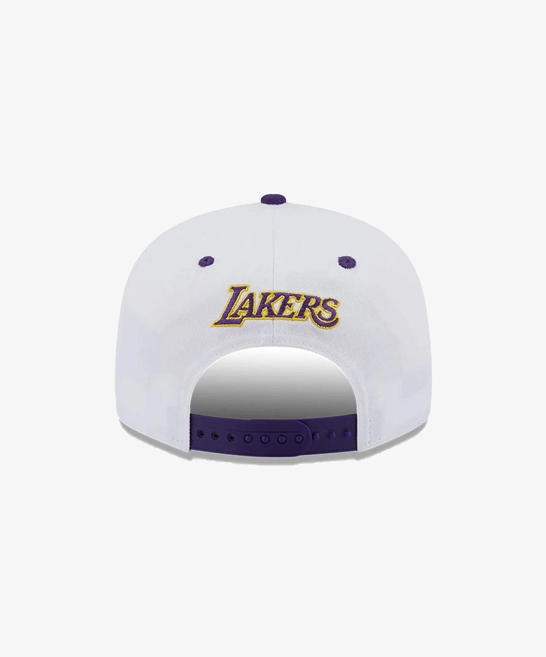 New Era LA LAKERS WHITE CROWN PATCH WHITE 9FIFTY SNAPBACK CAP { WHITE