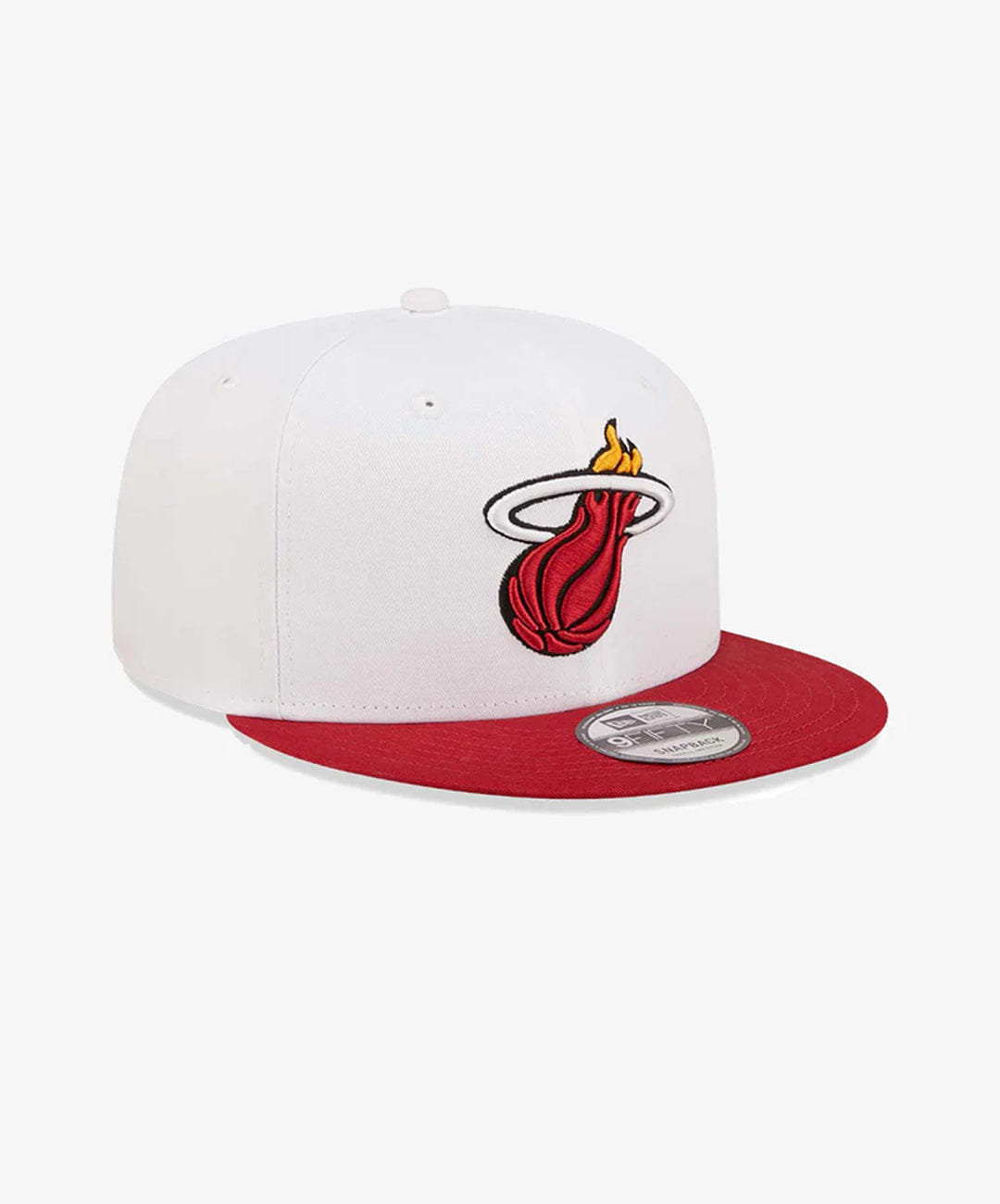 New Era MIAMI HEAT { WHITE