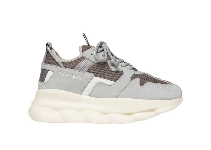Versace Chain Reaction 2 Gray White