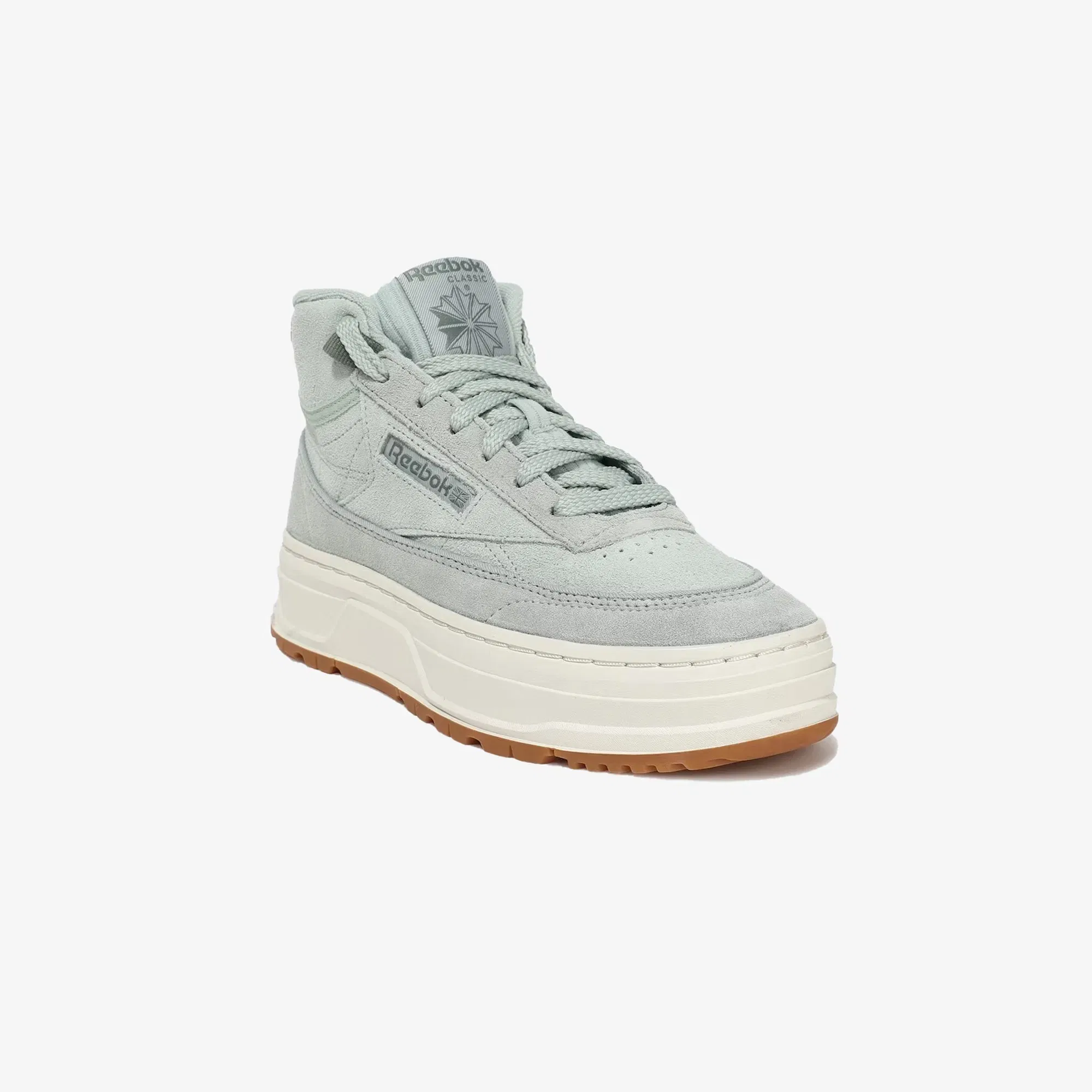 Reebok CLUB C GEO MID { BLUE