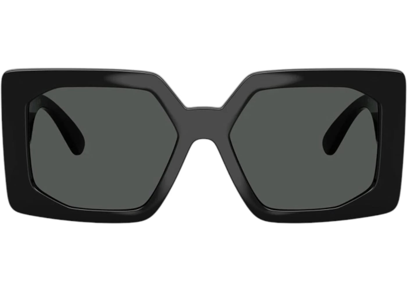 Versace Square Sunglasses Gray Black (VE4478U GB1/87)