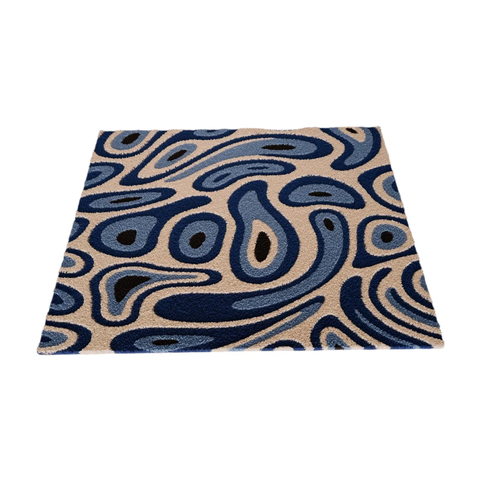Evil Eye emotion Tufted Custom Rug