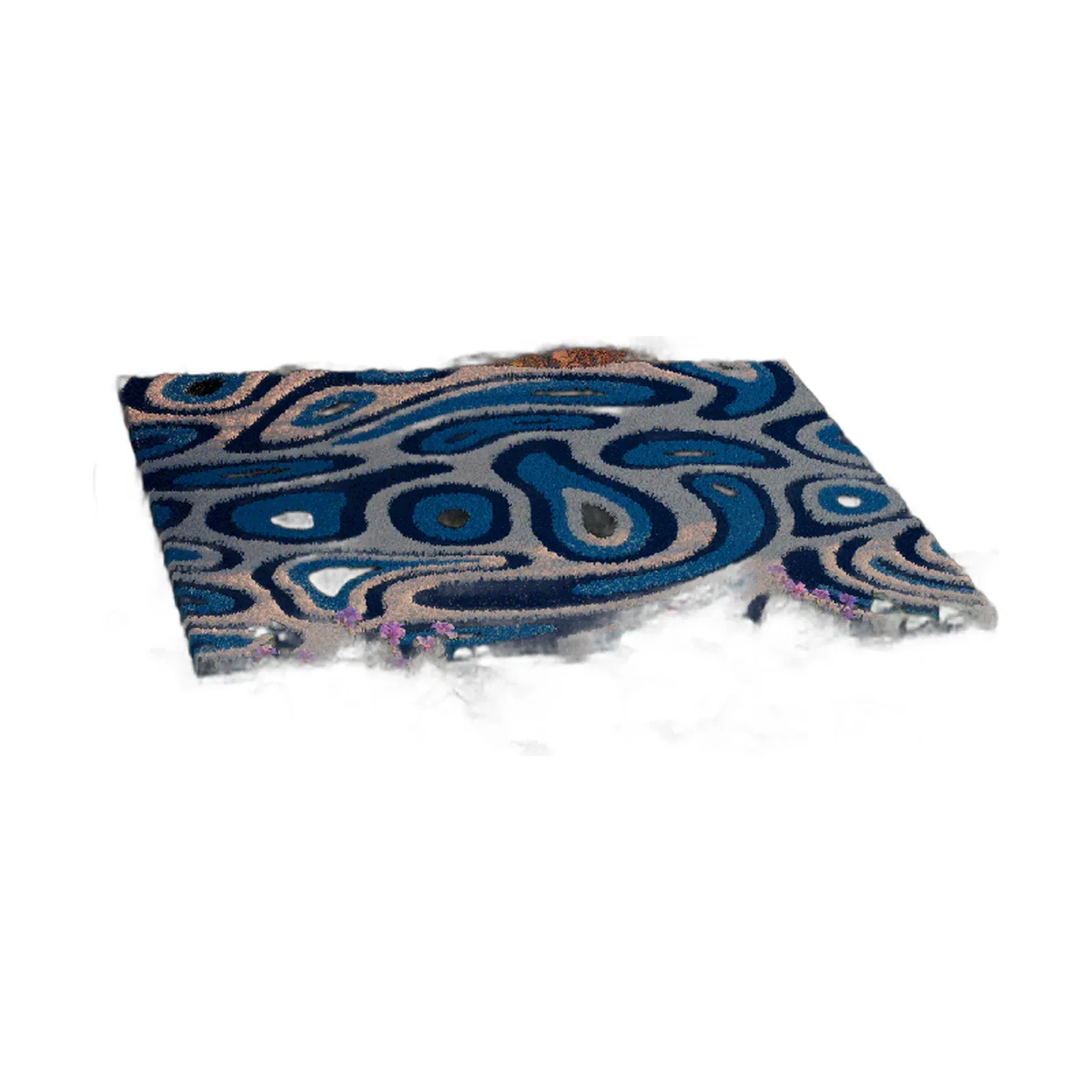 Evil Eye emotion Tufted Custom Rug