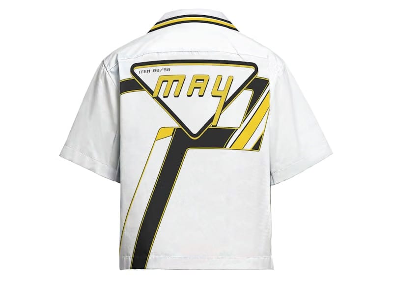 Prada Timecapsule May 2020 Poplin Shirt White