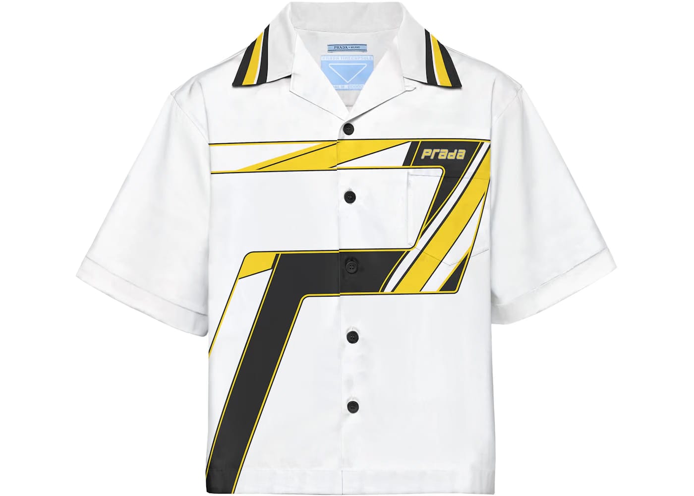 Prada Timecapsule May 2020 Poplin Shirt White