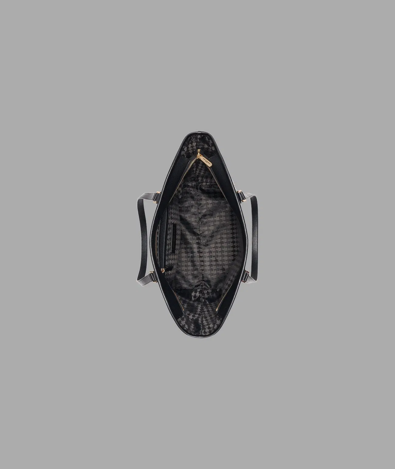 KarlLagerfeld Adele tote with karl art black