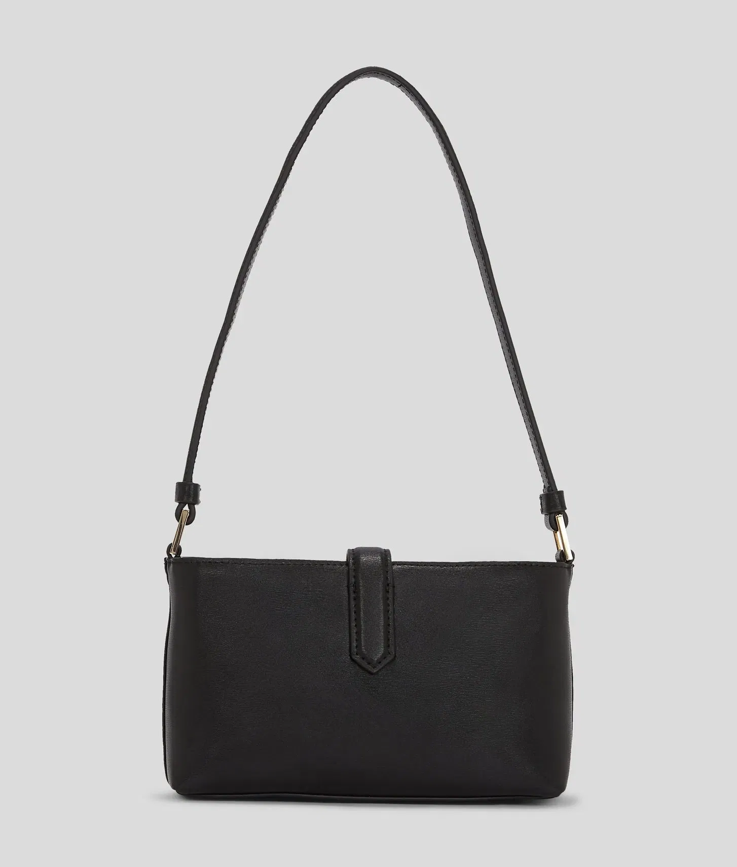 KarlLagerfeld Kautograph Padlock Shoulder Pouch Black/Gold