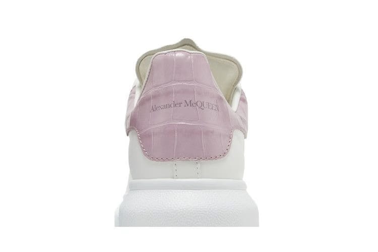 Alexander McQueen Wmns Oversized Sneaker 'White Antic Pink'