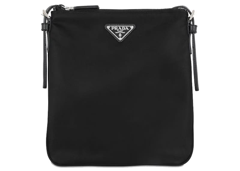 Prada Black Nylon Crossbody Bag Black