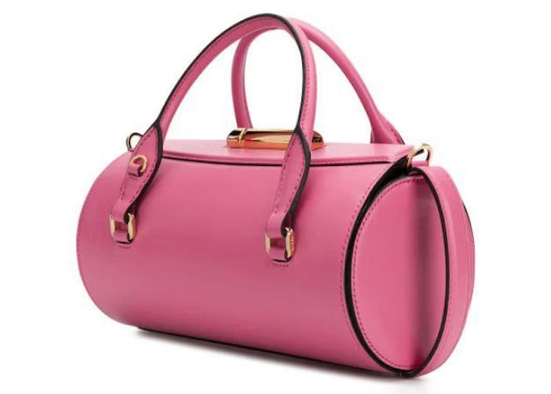 Prada City Calf Tote Pink