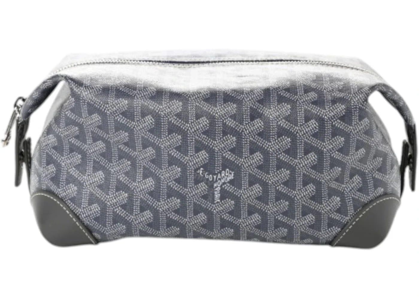 Goyard Boeing Trousse De Toilette Toiletry Bag Goyardine 25 Grey