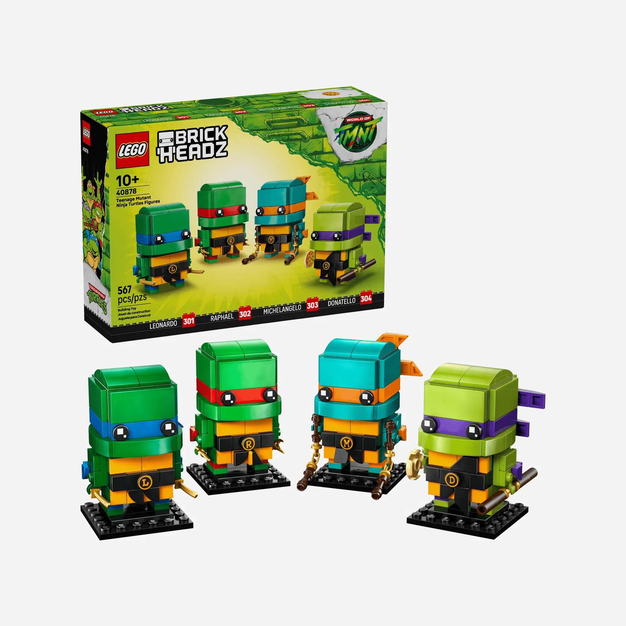 LEGO Teenage Mutant Ninja Turtles Figures #40878
