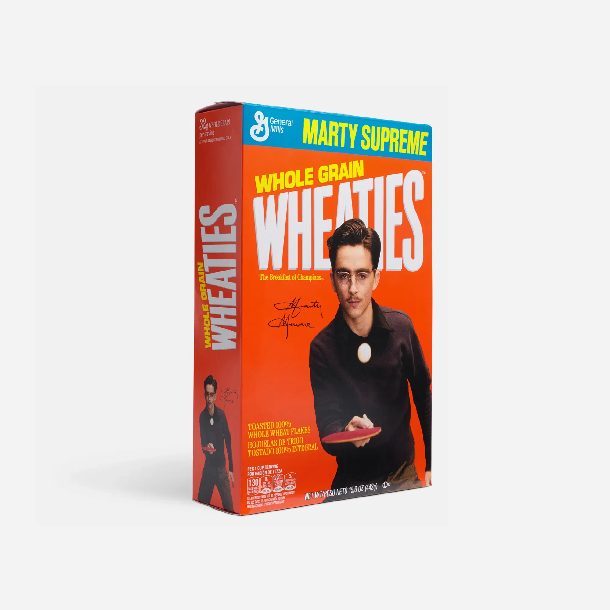 Marty Supreme Wheaties Box