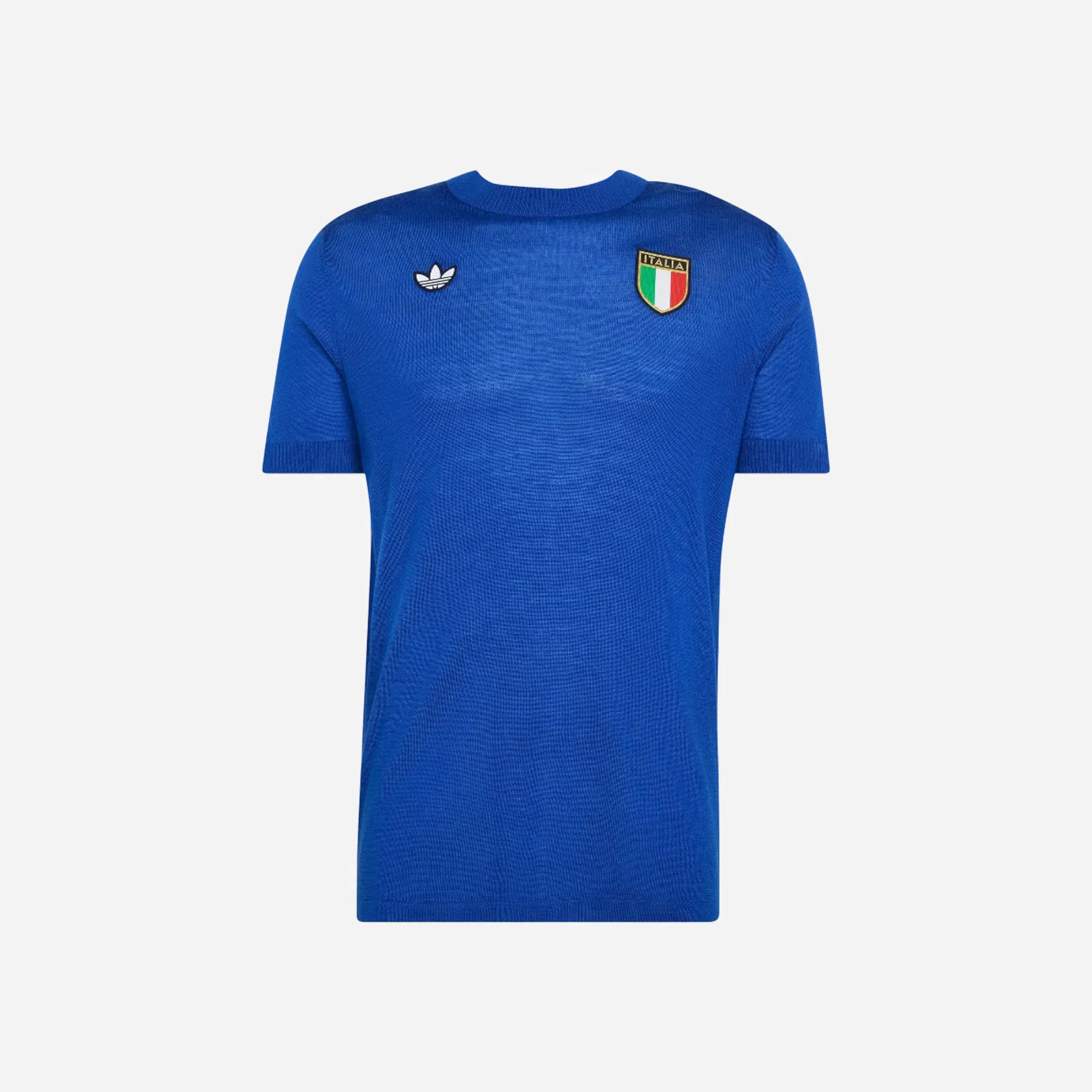 Adidas Italy National Team 1970s Fashion Jersey Blue