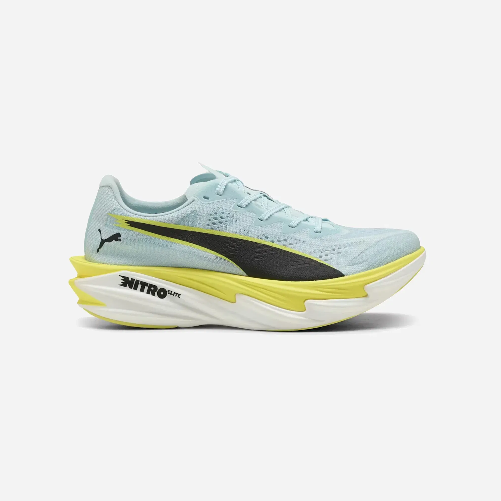 Puma Deviate NITRO Elite 4 Running Shoes Fresh Water Lemon Crush