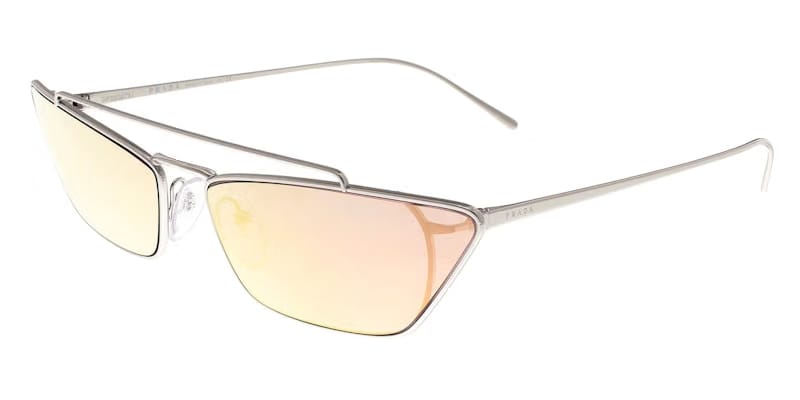 Prada Cateye Sunglasses Silver (PR64US 1BC338 CATWALK)