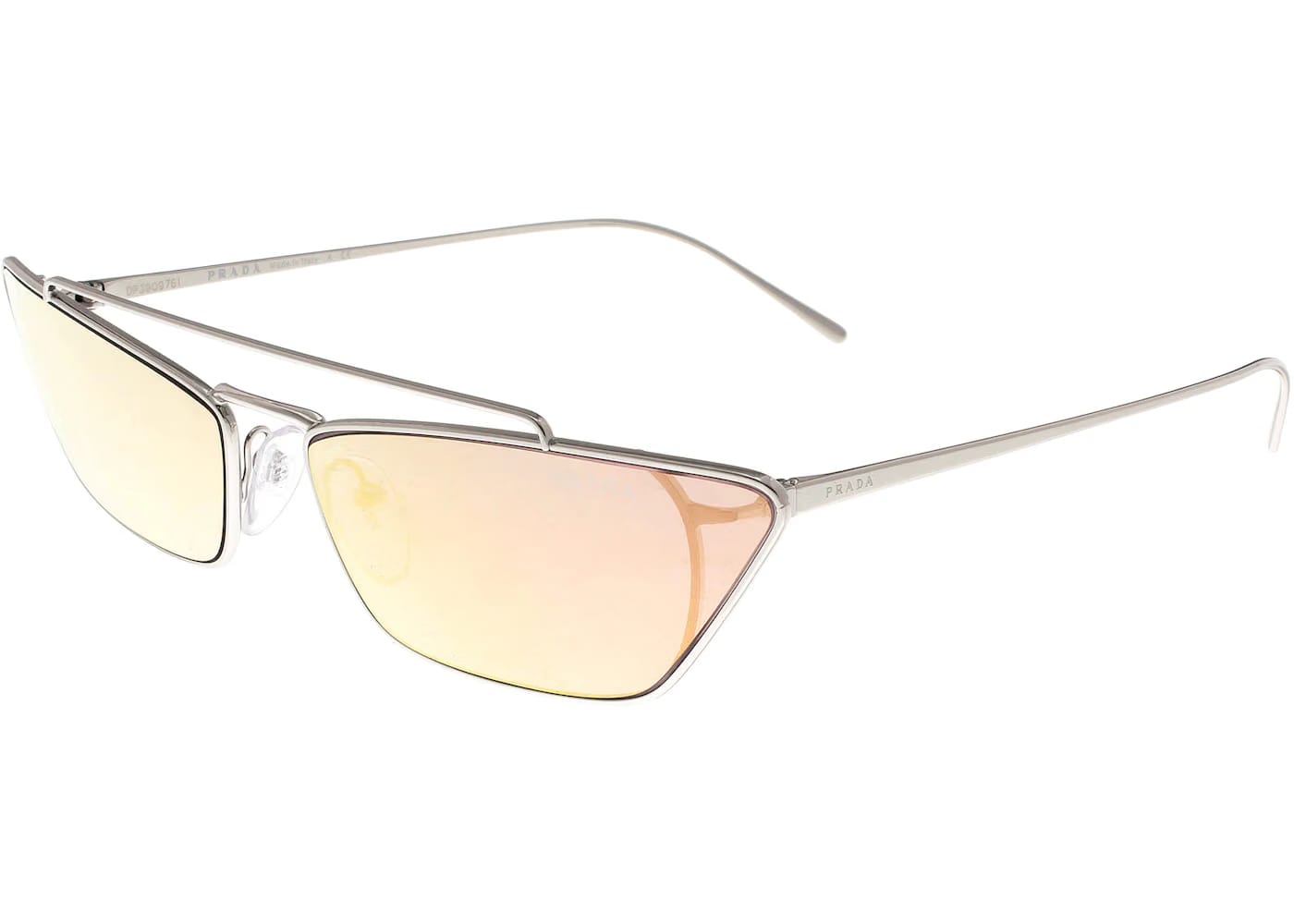 Prada Cateye Sunglasses Silver (PR64US 1BC338 CATWALK)