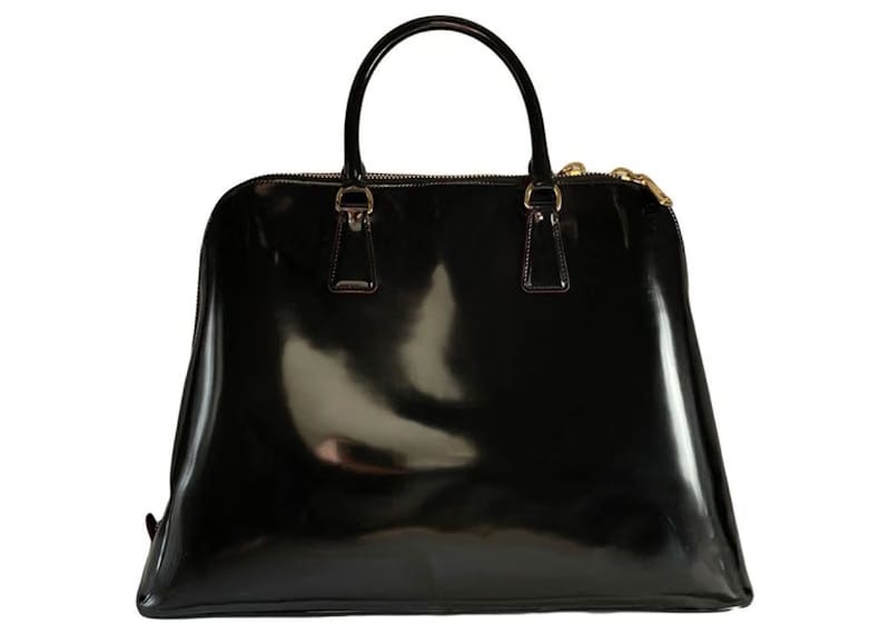 Prada Promenade Satchel Black