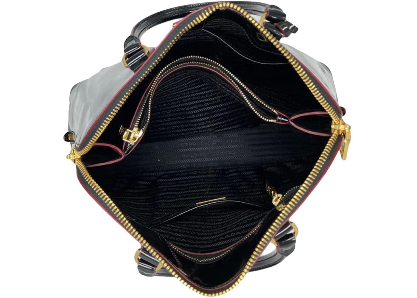 Prada Promenade Satchel Black