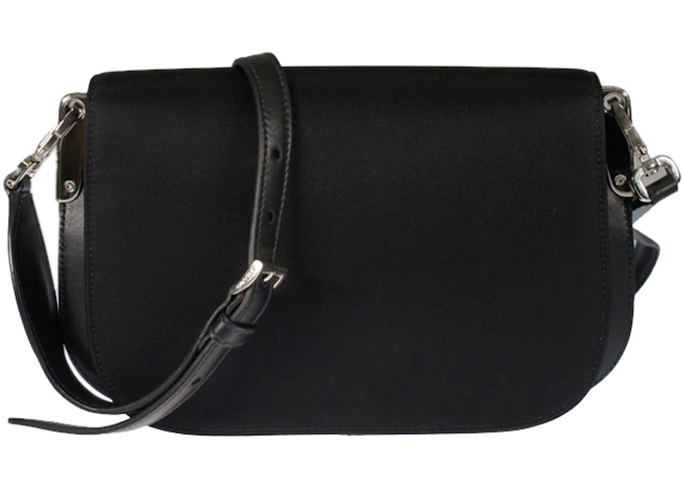 Prada Flap Shoulder Bag Black