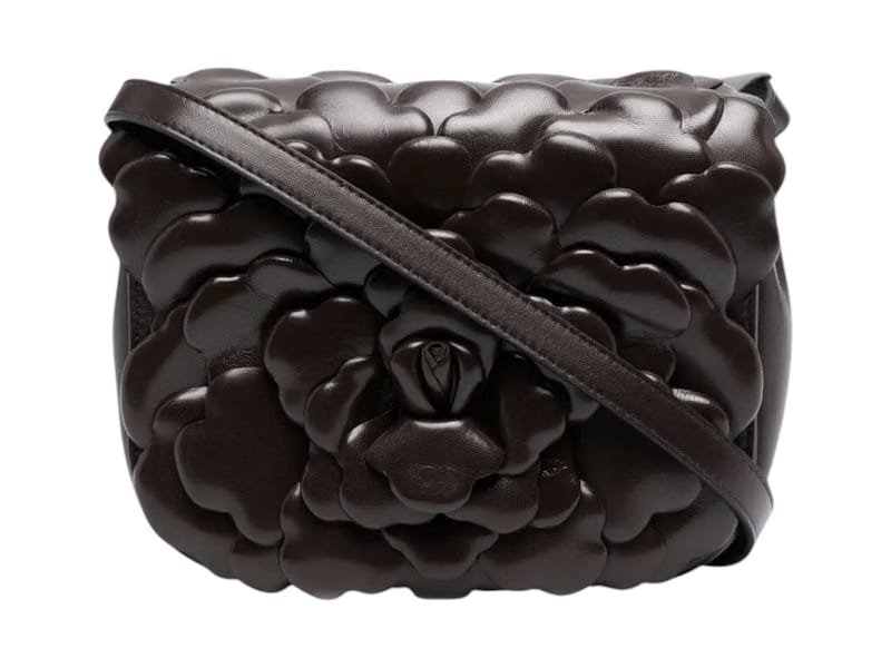 Valentino Small 03 Rose Edition Atelier Bag Brown