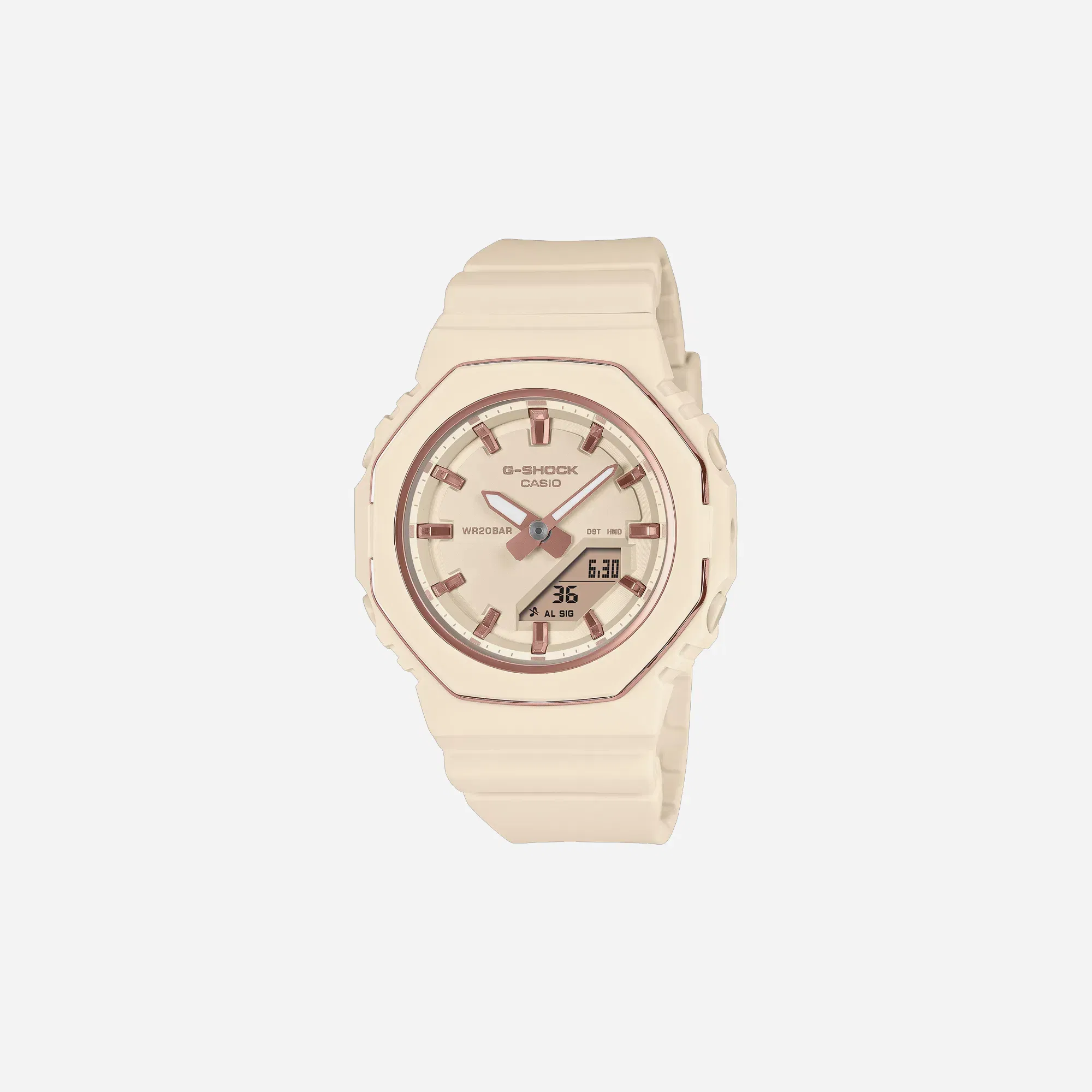 Casio G-Shock GMA-P2110-4A Pink DIal Bio-Based Resin Strap Watch WMNS