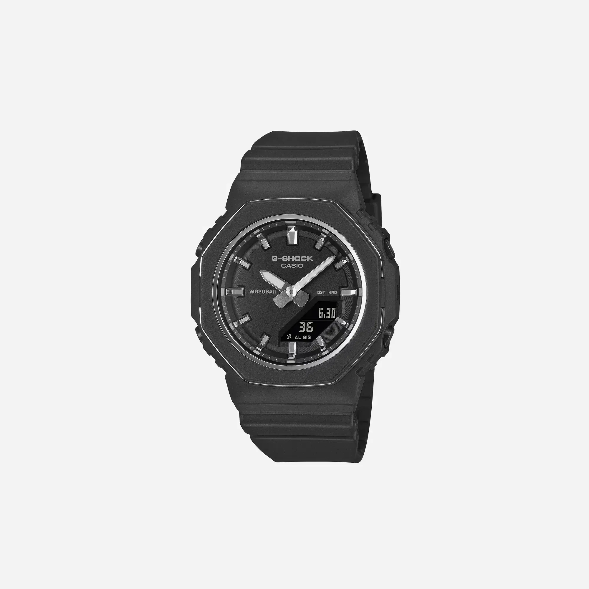 Casio G-Shock GMA-P2110-1A Black Dial Bio-Based Resin Strap Watch WMNS
