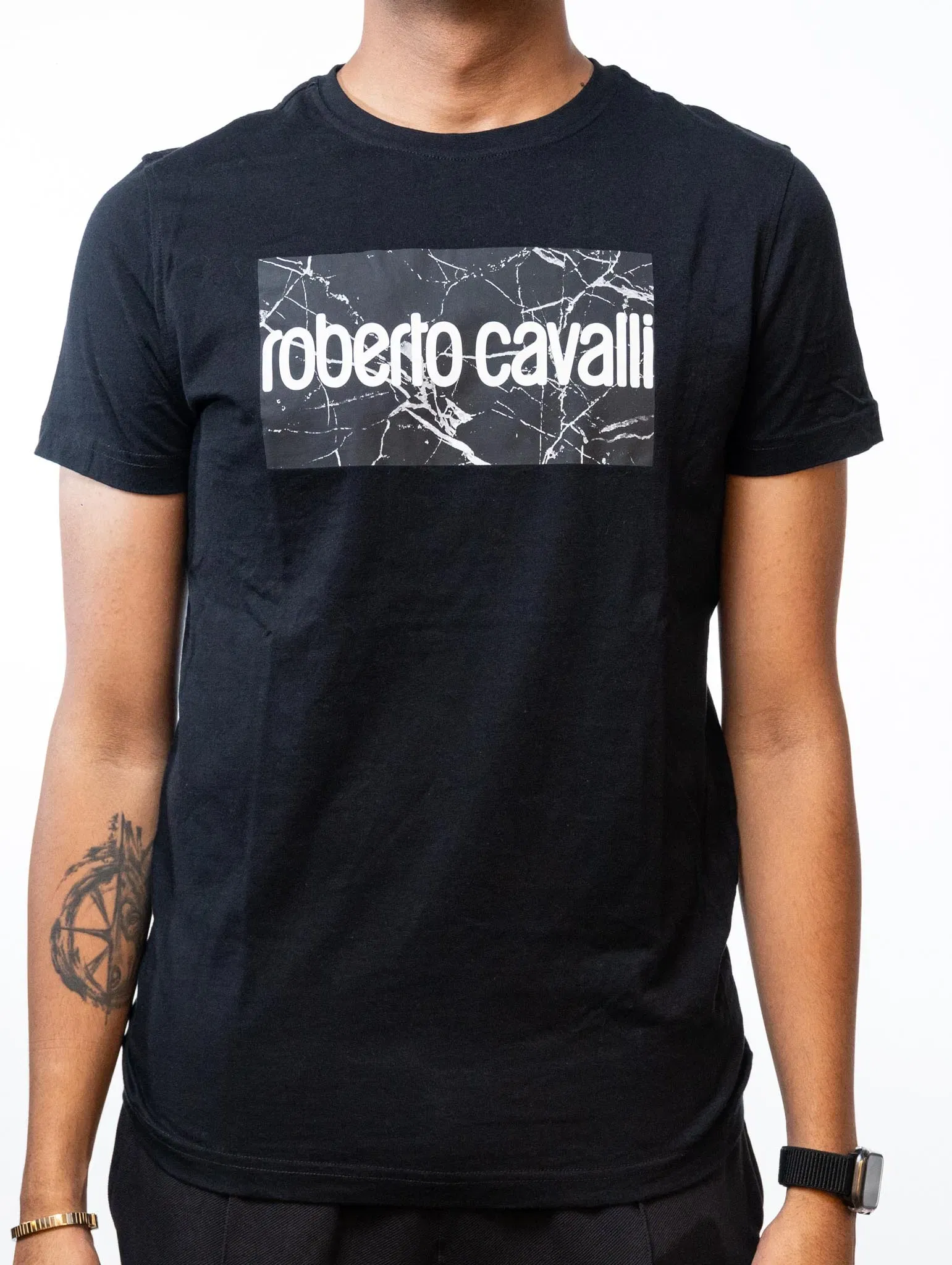 Roberto Cavalli Logo T-Shirt (S)