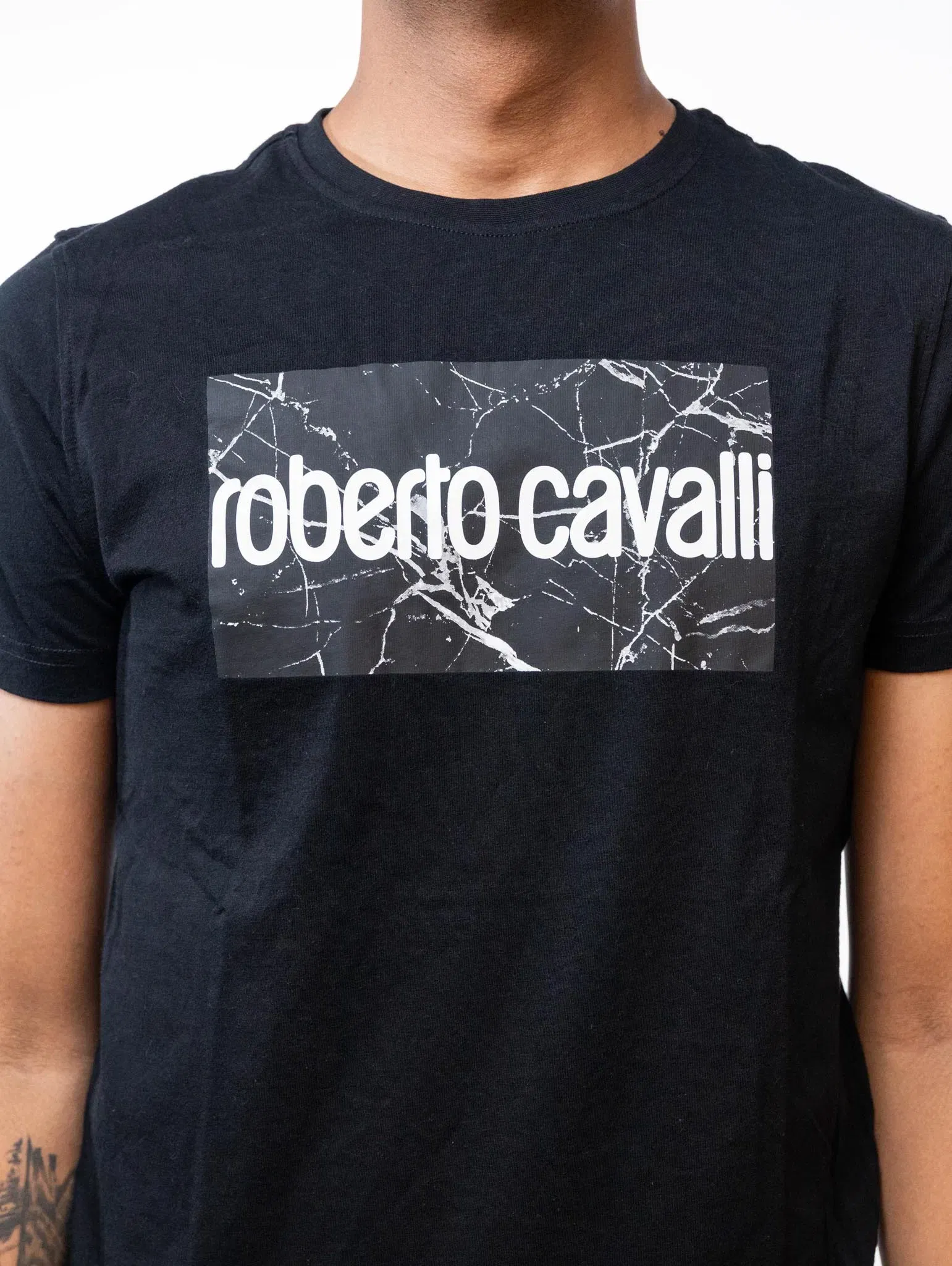 Roberto Cavalli Logo T-Shirt (S)