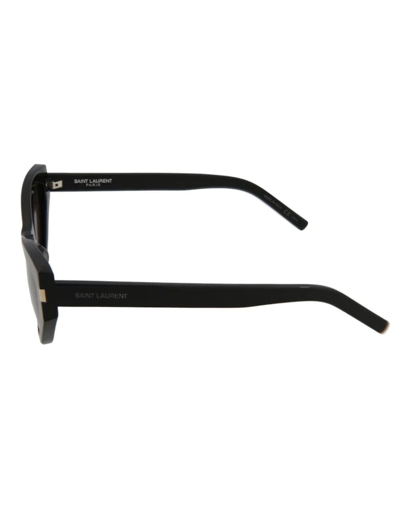 Saint Laurent Cat Eye Sunglasses Black/Black/Grey (SL215GRACE-30002633-001)