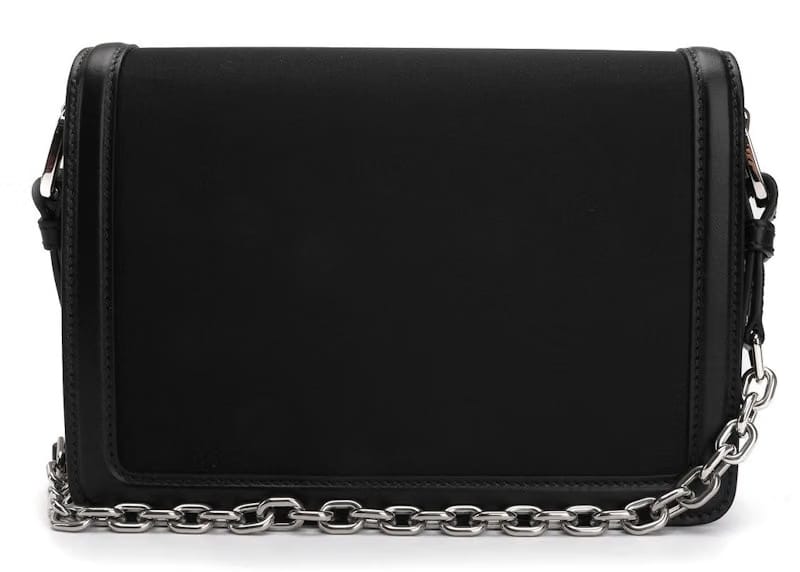 Prada Leather Satchel Bag Black
