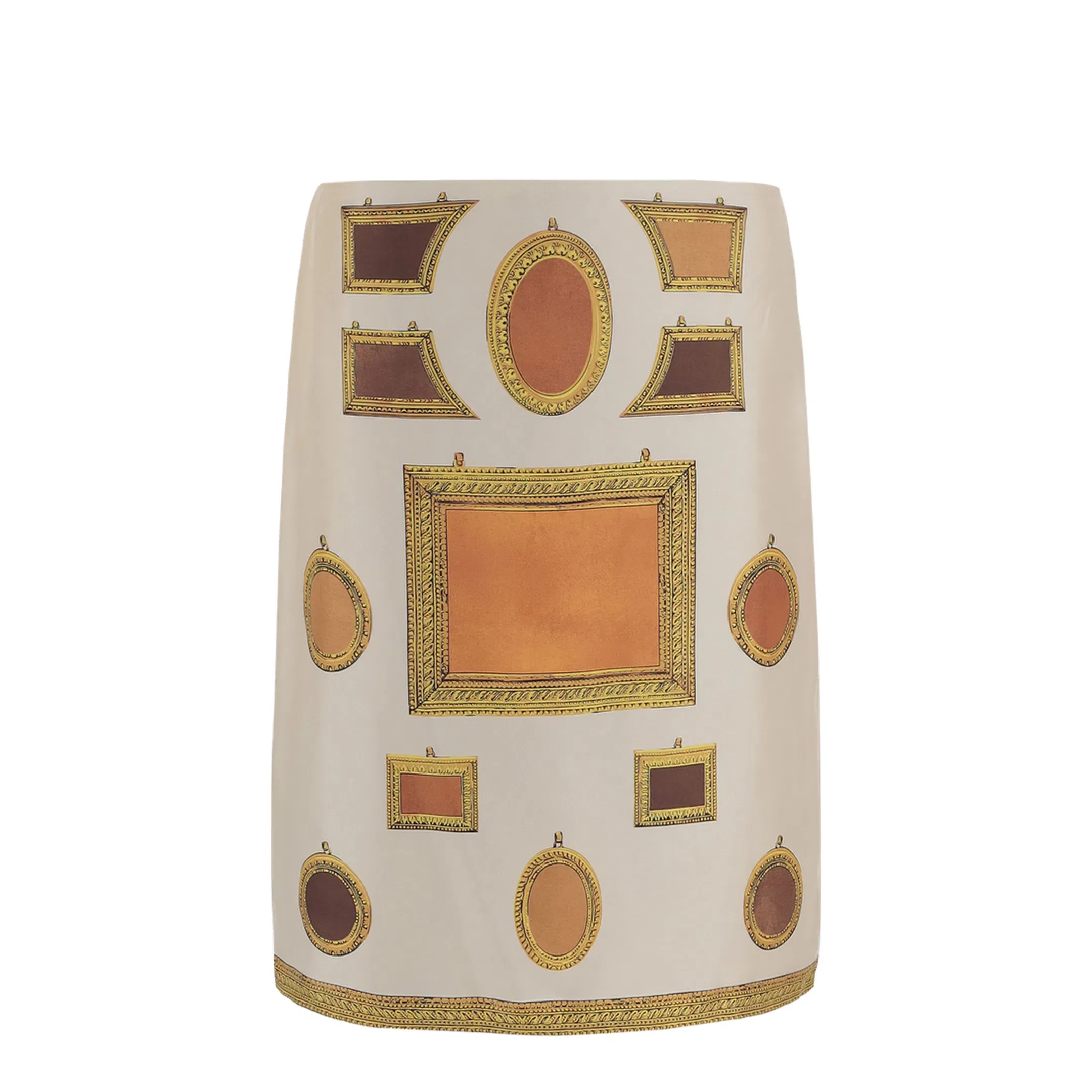 Women's Frame-Print Mini Skirt