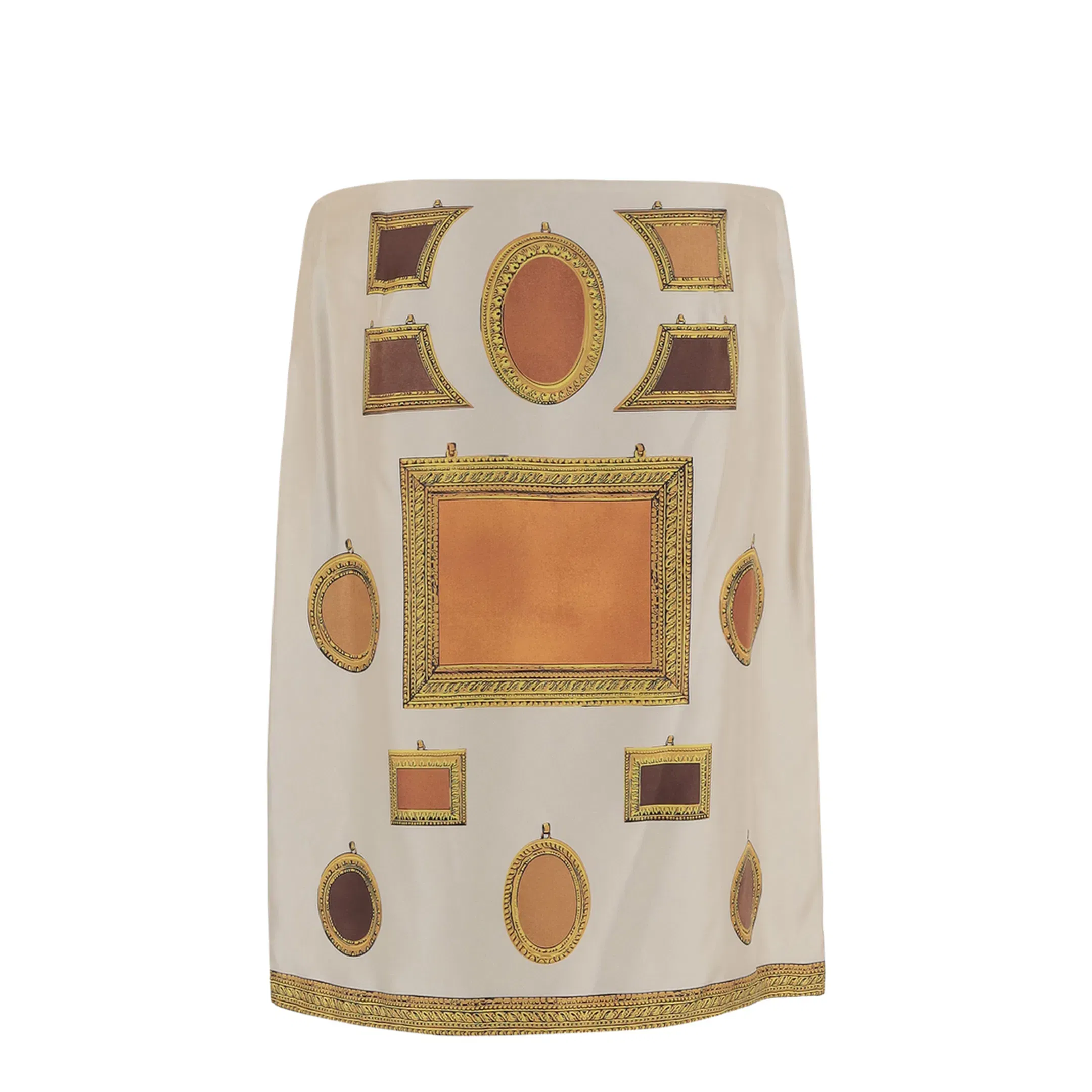 Women's Frame-Print Mini Skirt