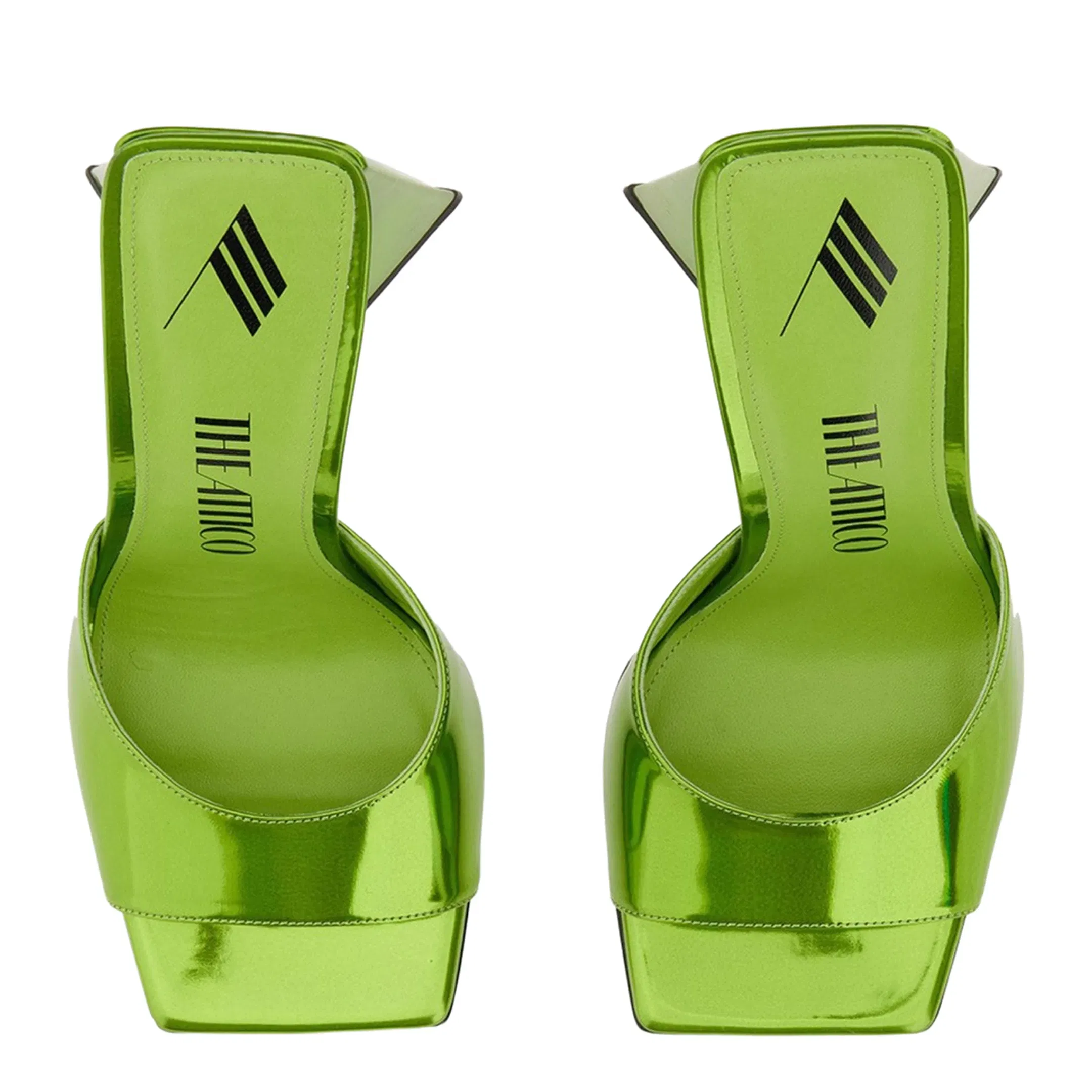 Devon Holographic Green Mule
