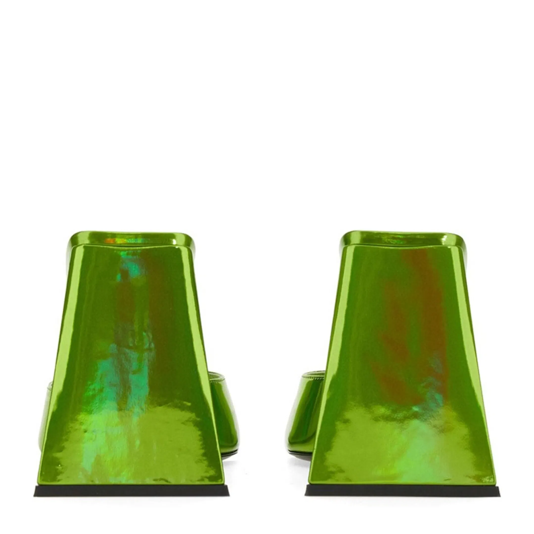 Devon Holographic Green Mule