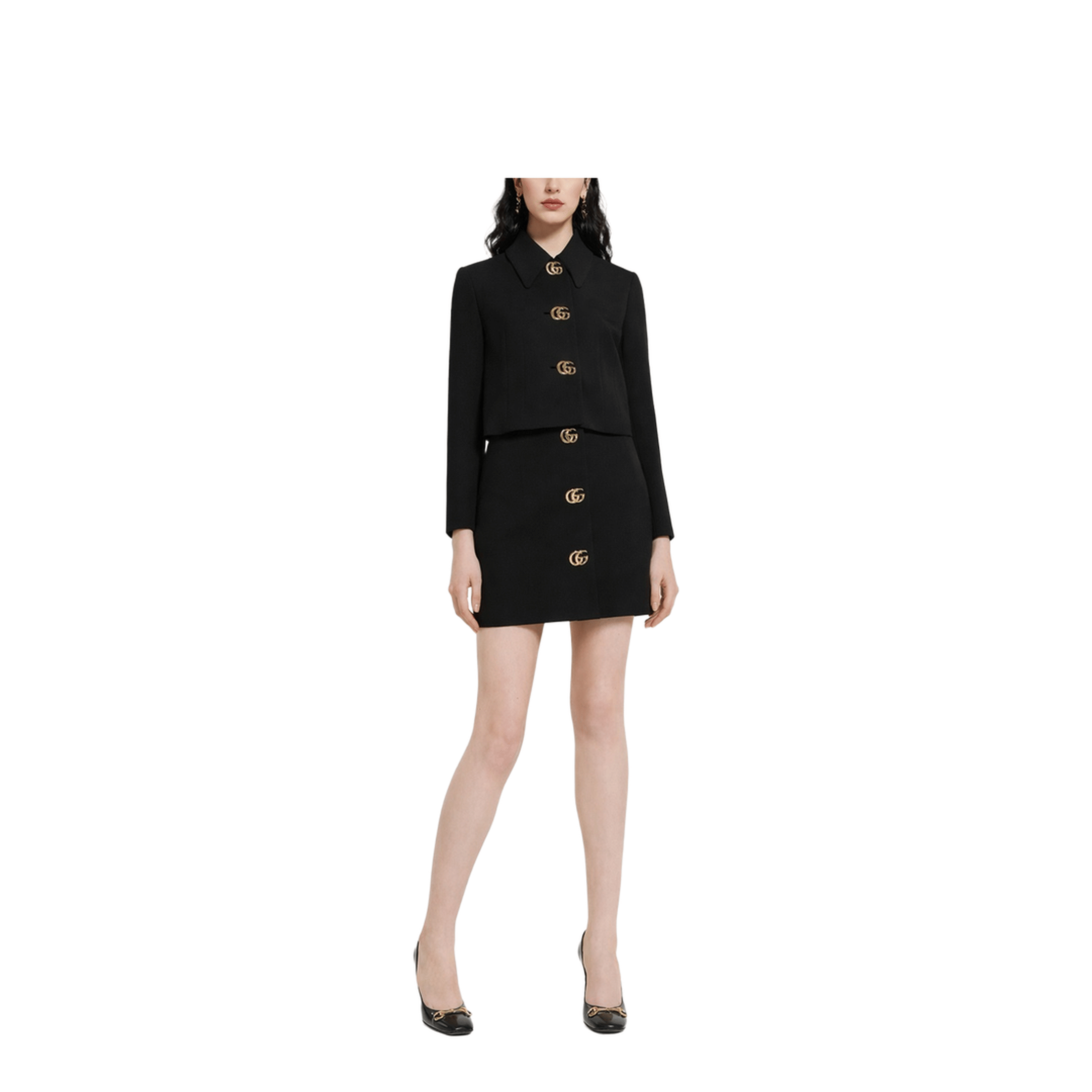 Miniskirt with Buttons