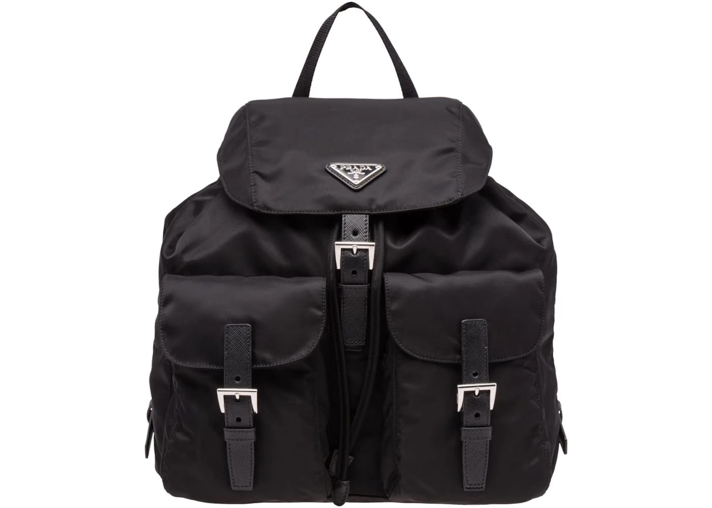 Prada Vela Backpack Black