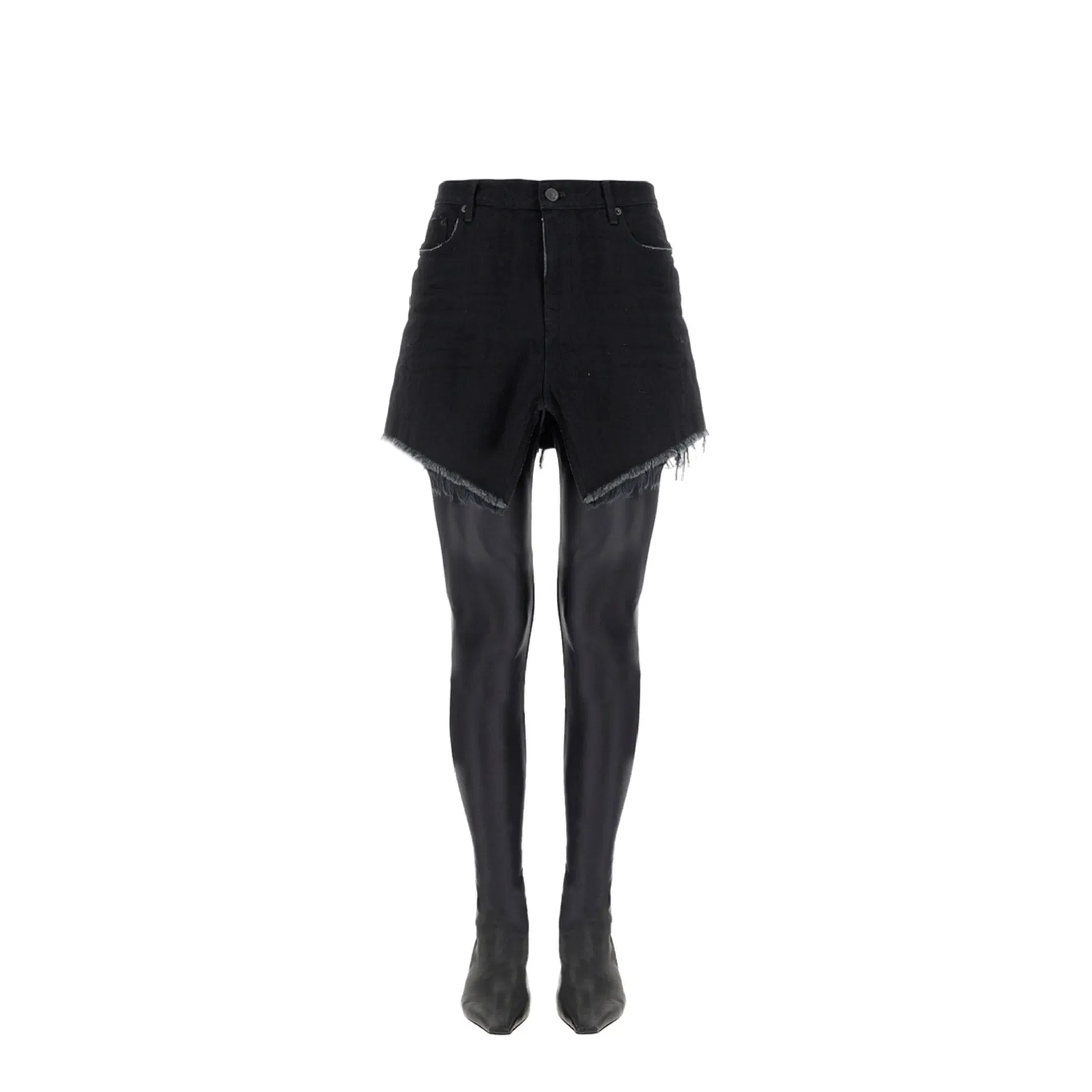 Mini Cut-Up Skirt