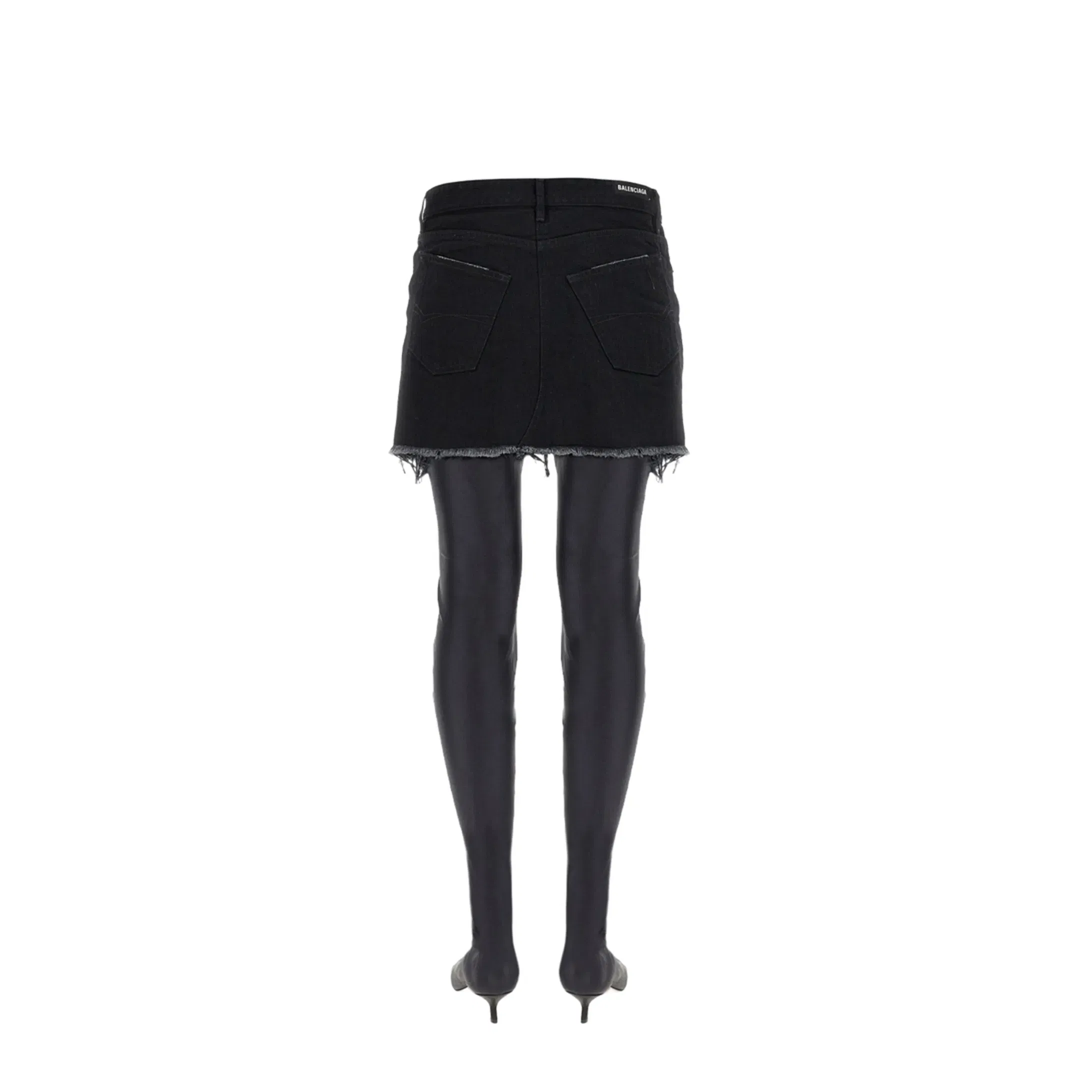 Mini Cut-Up Skirt
