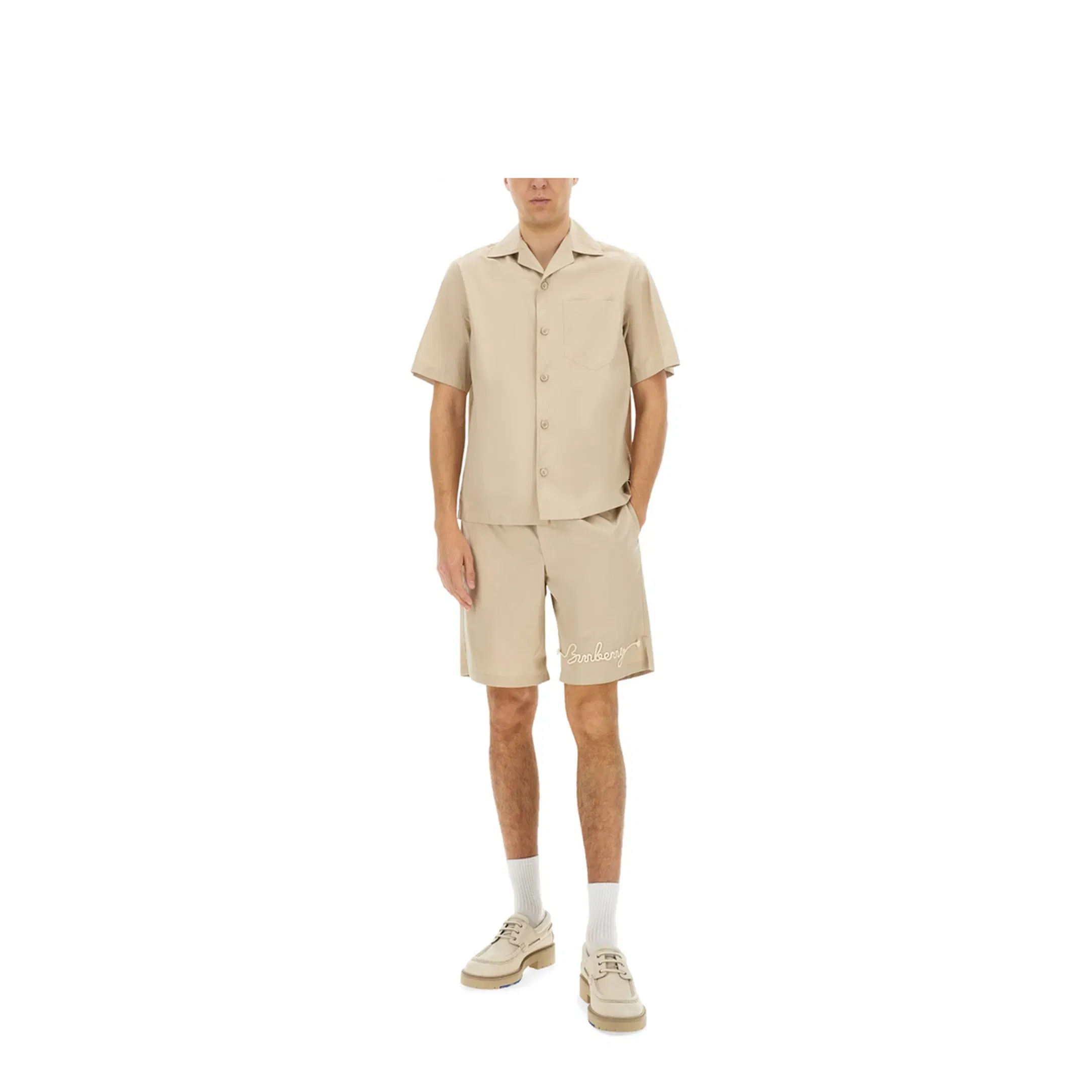Nautical Style Logo Shorts