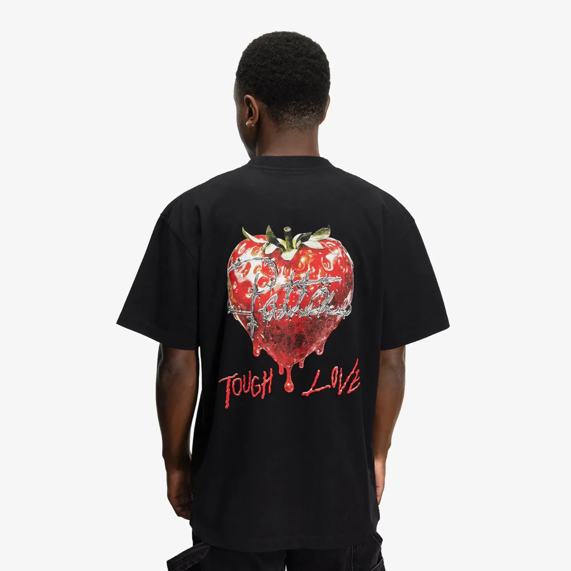 PATTA TOUGH LOVE T-SHIRT { BLACK