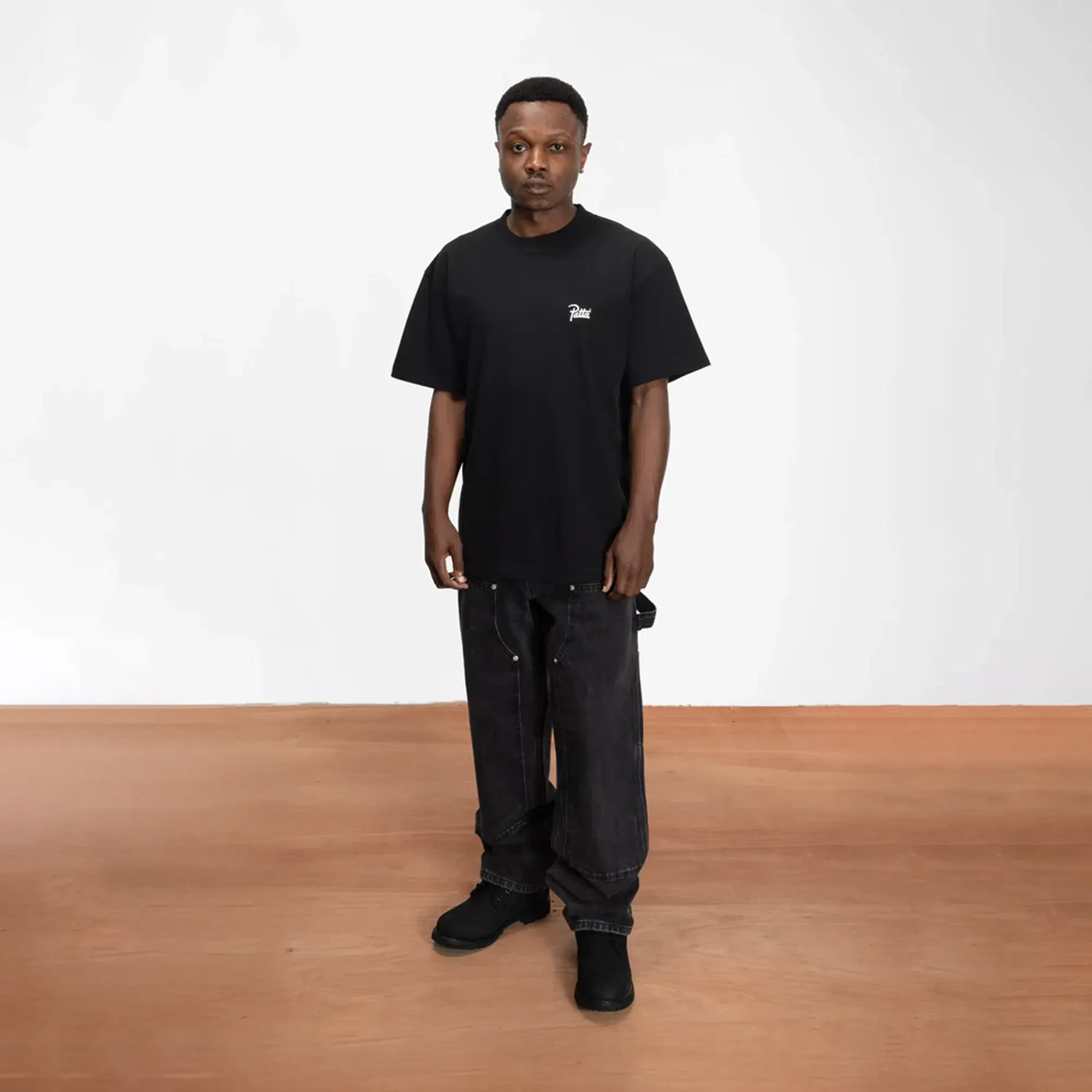 PATTA TOUGH LOVE T-SHIRT { BLACK