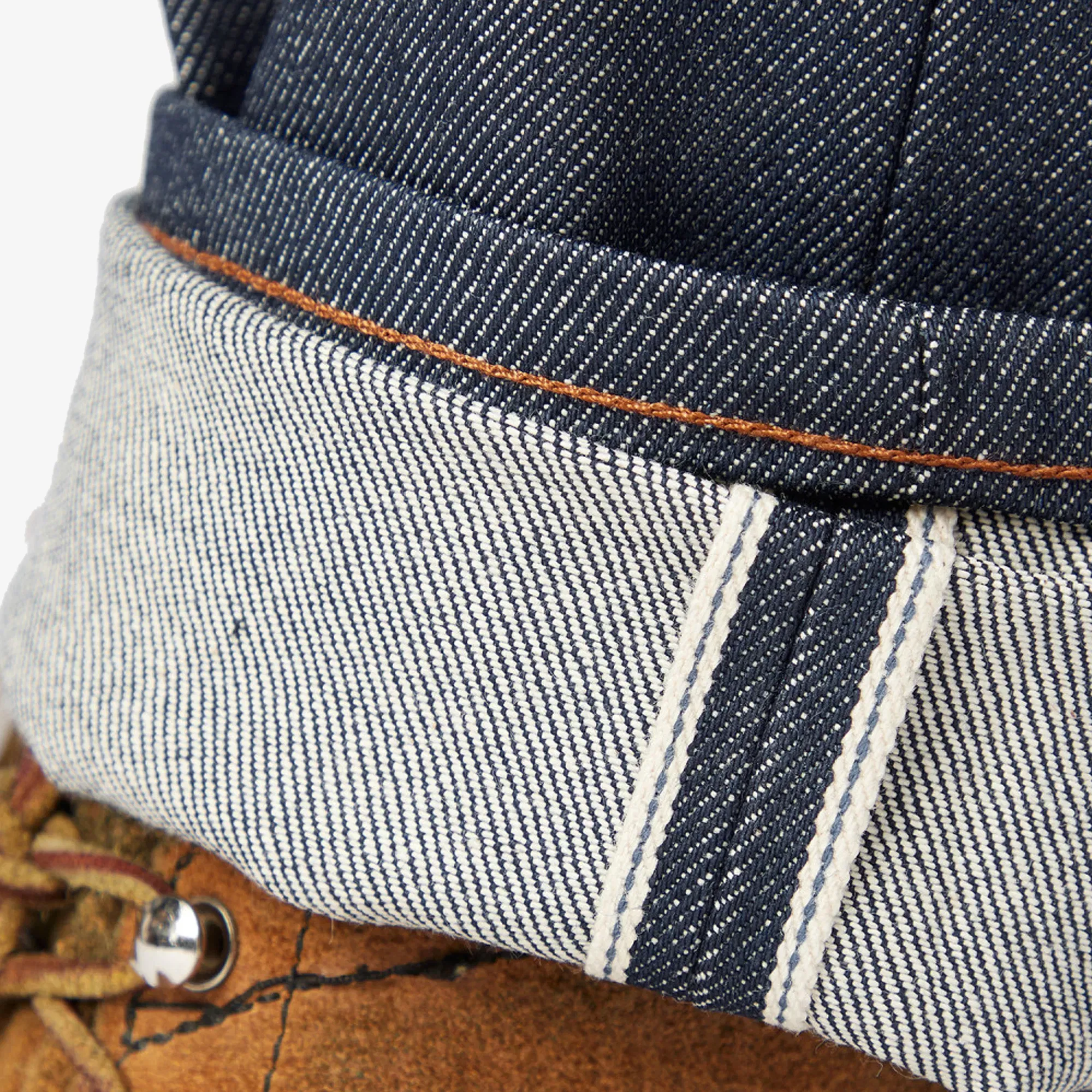 Naked & Famous EASY GUY - NATURAL INDIGO SELVEDGE { BLUE